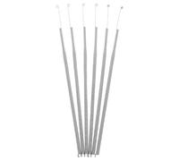 LOLIPPYY Set da 6 Molle di Tensione per Chiusura Automatica Porte a Zanzariera con Ganci, Molla di Trazione in Metallo Resistente e Silenziosa per Porte Interne, Scorrevoli e Cancelli,