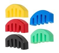 LOLIPPYY Sordina per Violino e Viola in Gomma 5 Artigli Set da 5 Pezzi Clip a Ponte Riduttore di Volume per Esercizi Silenziosi e Uso Orchestrale Accessorio per Pratica Musicale