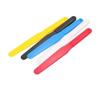 LOLIPPYY Spatole per Pittura a Olio e Raschietti per Miscelare Colori, Set da 5 in Plastica Ergonomica, Strumenti Portatili per Studenti e Artisti, per Pittura Serigrafica e Colore Casuale