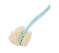 LOLIPPYY Spazzola Bagno e Doccia Con Manico Lungo Due Lati Esfoliante Per Schiena Con in Per Rimuovere Cellule Morte e Profondamente La Superficie