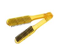 LOLIPPYY Spazzola Lisciante Per Capelli Trasparente Pettine Lisciante Resistente Al Calore Per Styling Dei Capelli Pettine Per Donne e Ragazze Design Liscio Senza Sforzo