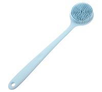 LOLIPPYY Spazzola per Doccia in Silicone Manico, Scrubber Corpo Esfoliante la Pulizia della Schiena, Spazzola da Bagno Doppia Faccia per Uso Adulto, per Doccia e Bagno