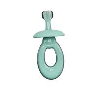 LOLIPPYY Spazzolino Silicone per Tre Facce Morbido e Sicuro per Ragazzo Ragazza e Design Anello Ergonomico Antistrappo e Resistente al Pulizia di Denti e Gengive Sensibili