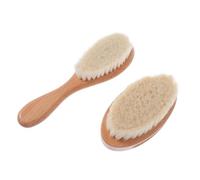 LOLIPPYY Spolverino e Spazzola Per Chioma Da Barbiere Manico Antiscivolo, Piccolo e Resistente, Per Pulizia Chioma Tagliati e Uso Doccia, Set 2 Pezzi Per Parrucchieri e Barbieri