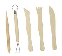 LOLIPPYY Strumenti per Modellare Argilla con Design Unico per Scultura Intaglio Taglio e Lisciatura Sicuro e Adatto Principianti per Creazioni Artistiche DIY