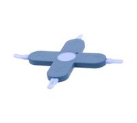 LOLIPPYY Strumento Di Rimozione 4 in 1 Per Cerume Orecchie e Naso Ragazzo Ragazza Pulitore Sicuro Unghie e Naso Per Ragazzo Ragazza Accessorio Essenziale Cura Completa Design a Croce Blu