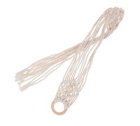 LOLIPPYY Supporto Da Parete in Corda Di Cotone Per Chitarra Elettrica e Acustica, Gancio Macramè Intrecciato Per Ukulele, Resistente e Salvaspazio, Per Modellare Ambienti Musicali