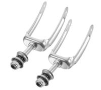 LOLIPPYY Supporto Ruota Anteriore in Acciaio 1 Paio Forcella da 6/8 Pollici e Cuscinetti, Accessori per Sedie a Rotelle, Adatto a Utenti Disabili e Anziani