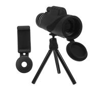 LOLIPPYY Telescopio avvistamento mini applicazione monoculari per adulti telescopio portatile Bird Watching Telescope telescopi per l'astronomia degli adulti scopo vetro Nero