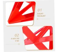LOLIPPYY Triangolo Segnalazione Pieghevole Riflettente in PVC Sicurezza Compatto e Facile da Installare per Incidenti e Guasti Auto