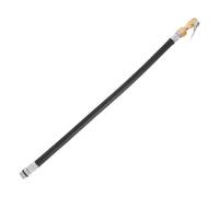 LOLIPPYY Tubo Prolunga per Gonfiaggio Pneumatici con Valvola Autobloccante Tubo Estensore in Gomma e Resistente per Auto Manutenzione Veicoli e Controllo Pressione Pneumatici Facile
