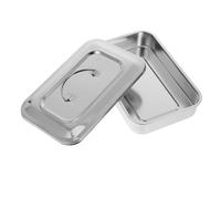 LOLIPPYY Vassoio Acciaio Inossidabile Con Coperchio Scatola Termometro Per Alta Temperatura Per Strumenti Professionali Art