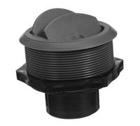 LOLIPPYY Ventilazione Rotonda per Deflettore Aria per Condizionatore Rv e Barche Compatibile con Uscite Soffitto e Laterali Design Compatto e Facile da