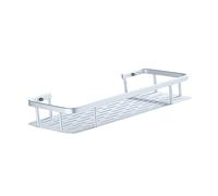 LOLIPPYY Ventose Piano Dell'organizzatore Del Bagno Cremagliera Organizzatori Del Bagno Montato Galleggiante Scaffale in Alluminio Ripiano Sospeso