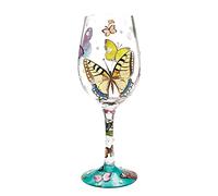 Lolita 4056858 Butterfly Wishies Bicchiere da Vino, Multicolore, 8.5x8.5x22.5 cm