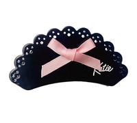 Lolitas Bowknot Clip per capelli Pinza per capelli Banana Fermagli per capelli Clip antiscivolo mascella Clip per ragazze Acrilico Pinza per capelli per donne