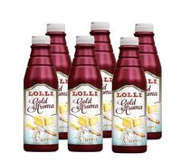 LOLLI - Aromi in pasta per preparazioni professionali, ideali per dare gusto a tantissimi prodotti di pasticceria e gelateria, senza coloranti, linea GOLD (6 flaconi - 800g, Burro)