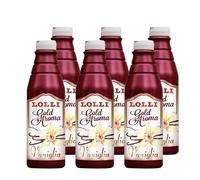 LOLLI - Aromi in pasta per preparazioni professionali, ideali per dare gusto a tantissimi prodotti di pasticceria e gelateria, senza coloranti, linea GOLD (6 flaconi - 800g, Vaniglia)