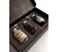 LOLLI - Luxury Pocket Box Set limited edition, 3 liquori, set ideale per regali ed occasioni speciali, liquori in bottiglia 100ml (300ml, Banana, Liquirizia e Menta, Cioccolato)