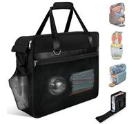 LOLLIDO Borsa portatile per Ninja Slushie Max serie FS605, copertura antipolvere, accessorio per macchina da viaggio per Ninja SLUSHi Max Smart Frozen Drink Maker (apertura frontale, nero)