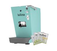 Lollina Macchina Da Caffè Cialde 44mm Acqua Marina + 40 Cialde Omaggio