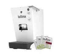 LOLLINA PLUS MACCHINA DA CAFFE' BIANCO + 40 CIALDE LOLLO CAFFE' OMAGGIO