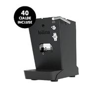 LOLLO LOLLINA NERO GRAFITE MACCHINA DA CAFFE IN CIALDE + 40 CIALDE LOLLO