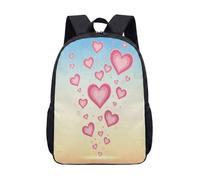 Lollipop Candy Land - Zaino da 43 cm, colore rosa acceso, per bambini e ragazze, con grafica fantasy, per libri, 04, L, Minimalista