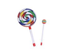 Lollipop Drumsticks & Percussion Pad Education Musical Education Toy For Creative Rhythm Play 3+ Party Music Toy Per I Bambini In Età Prescolare