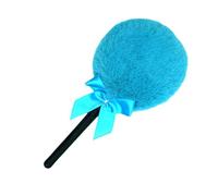 Lollipop secco in polvere, sfogliare la polvere, strumento per il trucco con applicatore per spolverare maniglia marshmallow per la pelle sensibile da viaggio donne usi quotidianamente