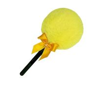 Lollipop secco in polvere, sfogliare la polvere, strumento per il trucco con applicatore per spolverare maniglia marshmallow per la pelle sensibile da viaggio donne usi quotidianamente