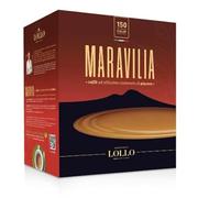 Lollo caffè box cialda Maravilia 150 cialde caffè filtro carta intenso