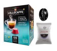 100 Capsule Lavazza Blue Lollo Miscela Nera - Lollo Caffè
