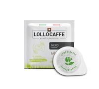 Lollo Caffè Cialda Compostabile, Miscela Nera, 150 Cialde, Sistema ESE