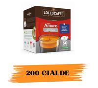 Lollo Caffe Cialde Amore Assoluto 200pz
