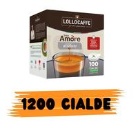 Lollo Caffe Cialde Amore Assoluto Gusto e Passione 1200pz