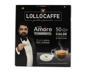 Lollo Caffè Cialde Linea Amore Assoluto 50pz