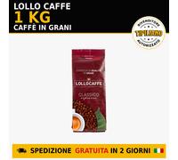 Caffè in grani Lollo miscela Classica confezione da 1kg