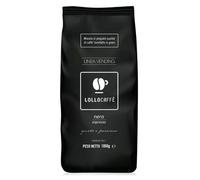 LOLLO CAFFE' IN GRANI MISCELA NERA CONFEZIONE DA 1 KG BAR RISTORANTE B&B