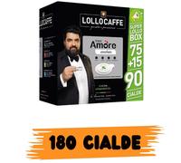 Lollo Caffe Linea Amore Assoluto Cialde Compostabili 180pz