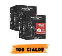 Lollo Caffè Linea Amore Gusto Autentico 100 cialde Miscela Classica