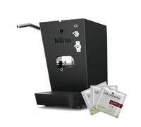 Lollo Caffè - Lollina Plus Macchina da caffè a cialde ESE 44 mm con 40 cialde - Nera