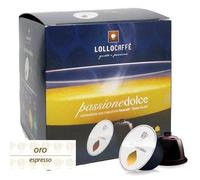 Lollo Caffè Miscela Oro- 96 capsule (6 confezioni da 16) - Compatibili con le Macchine Nescafè* Dolce Gusto*