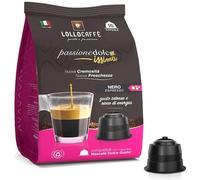Lollo Caffè Passione Dolcissima Miscela Nera - 96 capsule (6 confezioni da 16) - Compatibili con le Macchine Nescafè* Dolce Gusto*