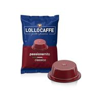 Lollo Caffè Passione Mito, Miscela Classico - 100 Capsule - Compatibili con le Macchine ad uso domestico Lavazza* A Modo Mio*