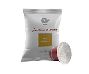 Lollo Caffè Passionespresso, Miscela Oro- 1200 Capsule - Compatibili con le Macchine ad uso domestico Nespresso®* (12 confezioni da 100)