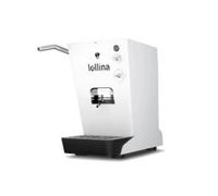 Lollocaff Lollina+ Macchina da Caff Bianca + 40 Cialde 44mm