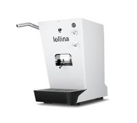 Lollocaffè Lollin Macchina da Caffè Bianca + 40 Cialde 44mm