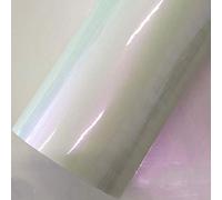 Lollomoto Perlata Bianca Pellicola Adesiva Auto Car Wrapping - 76x100cm