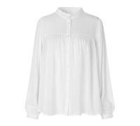 Lollys Laundry - Camicia Bianca con Maniche a Palloncino - - Blouses & Shirts - Donna - Bianco - L